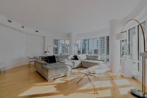 Salon - 1401A-2000 Rue Drummond, Montréal (Ville-Marie), QC - Indoor Photo Showing Living Room