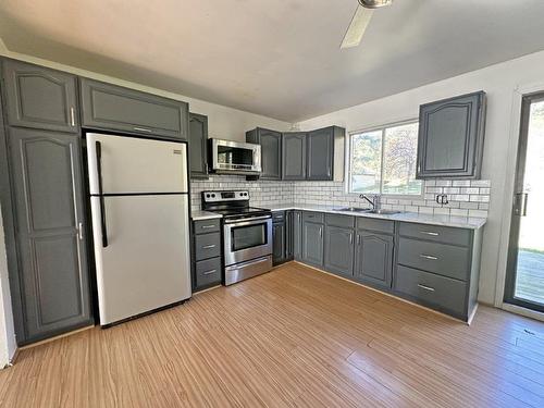 165 Mckirdy Ave, Nipigon, ON - Indoor Photo Showing Kitchen With Double Sink