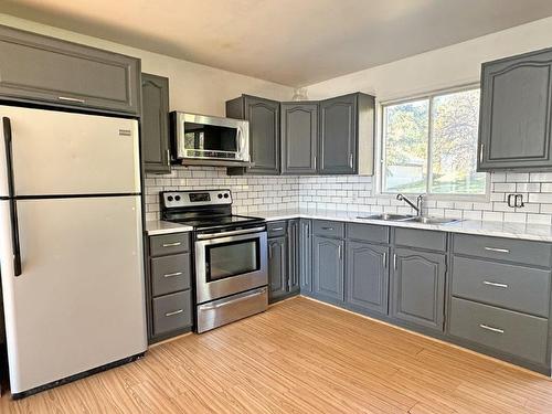 165 Mckirdy Ave, Nipigon, ON - Indoor Photo Showing Kitchen With Double Sink