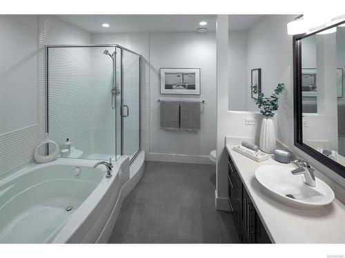 509-5332 Sayward Hill Cres, Saanich, BC - Indoor Photo Showing Bathroom