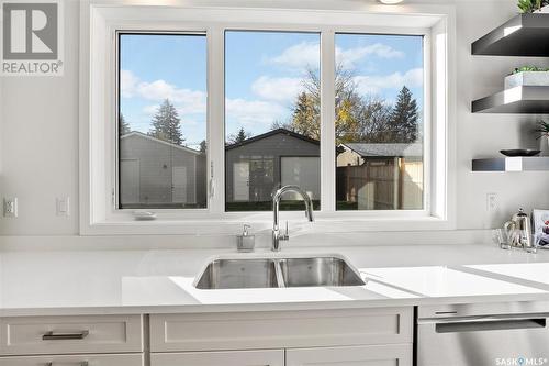 1334 Colony Street, Saskatoon, SK - Indoor Photo Showing Kitchen With Double Sink