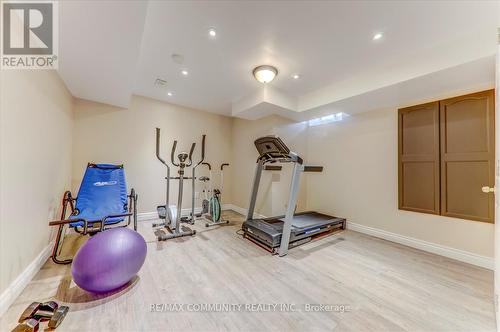 65 Mansbridge Crescent, Ajax, ON - Indoor Photo Showing Gym Room