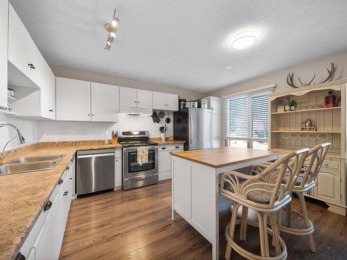 249 Hollyburn Drive, Kamloops, BC - Indoor Photo Showing Kitchen With Double Sink