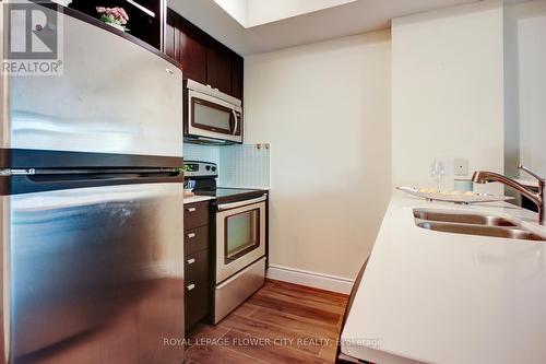 2407 - 103 The Queensway Avenue, Toronto, ON - Indoor Photo Showing Kitchen With Stainless Steel Kitchen With Double Sink