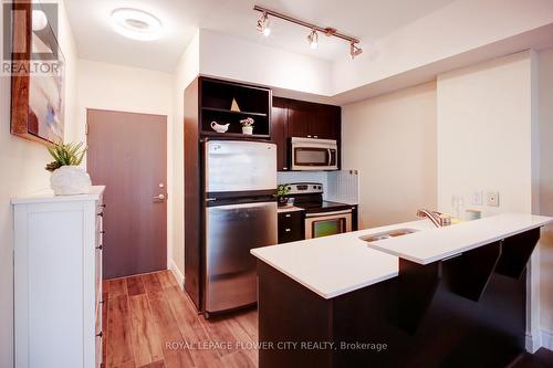 2407 - 103 The Queensway Avenue, Toronto, ON - Indoor Photo Showing Kitchen With Stainless Steel Kitchen