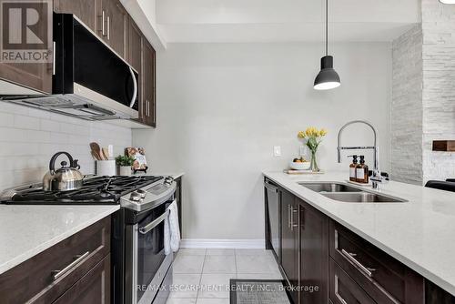 1 - 377 Glancaster Road, Hamilton, ON - Indoor Photo Showing Kitchen With Double Sink With Upgraded Kitchen