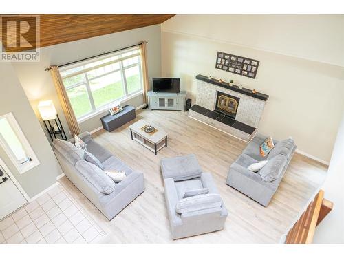 1204 Conrad Street, Prince Rupert, BC - Indoor Photo Showing Living Room With Fireplace