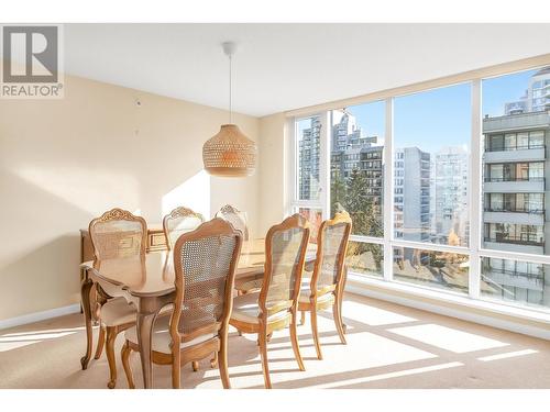 1101 720 Hamilton Street, New Westminster, BC - Indoor Photo Showing Dining Room