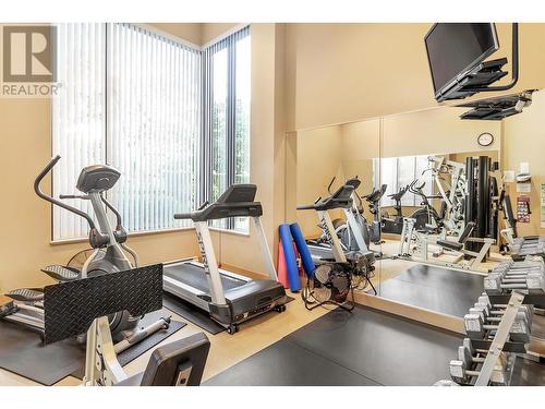 1101 720 Hamilton Street, New Westminster, BC - Indoor Photo Showing Gym Room