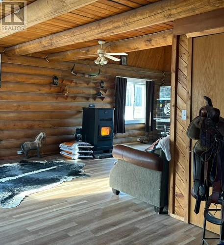 4312 245 Road, Dawson Creek, BC - Indoor With Fireplace