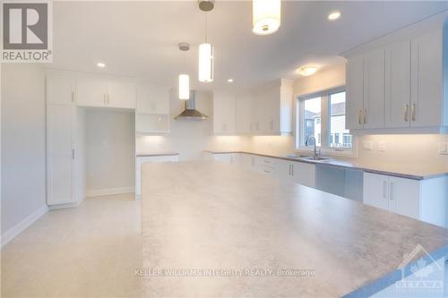 283 Station Trail Street, Prescott And Russell, ON - Indoor Photo Showing Kitchen With Double Sink