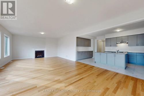 133 Bendemere Road, Brant, ON - Indoor Photo Showing Kitchen With Fireplace