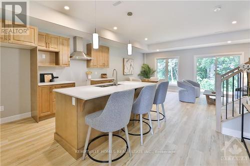 320 Lewis W Street, Merrickville-Wolford, ON - Indoor Photo Showing Kitchen With Double Sink With Upgraded Kitchen