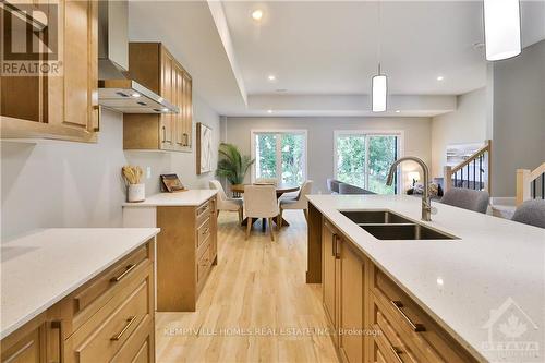 320 Lewis W Street, Merrickville-Wolford, ON - Indoor Photo Showing Kitchen With Double Sink