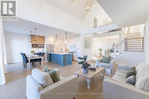 Quick preview of this incredible interior. - 73952 Durand Street, Bluewater (Zurich), ON - Indoor Photo Showing Living Room