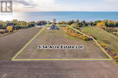 Fantastic privacy on all sides of this estate lot. - 73952 Durand Street, Bluewater (Zurich), ON - Outdoor With Body Of Water With View