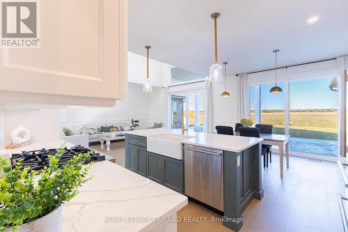 This Great Room assembly is just perfect. - 73952 Durand Street, Bluewater (Zurich), ON - Indoor Photo Showing Kitchen