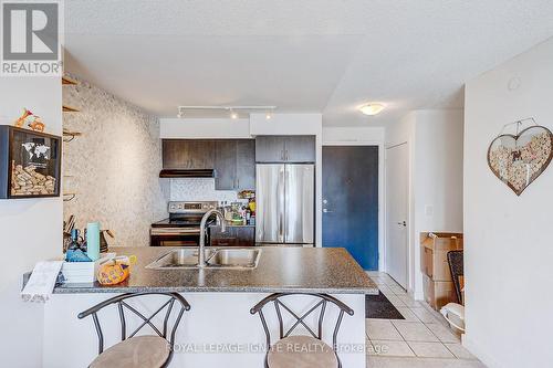 1003 - 8 Trent Avenue, Toronto, ON - Indoor Photo Showing Kitchen With Double Sink