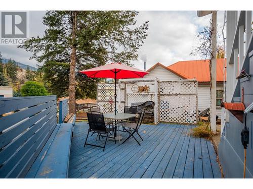 100 Rossland Avenue, Trail, BC - Outdoor With Deck Patio Veranda