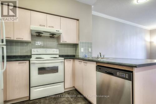 105 - 51 Times Avenue, Markham, ON - Indoor Photo Showing Kitchen With Double Sink