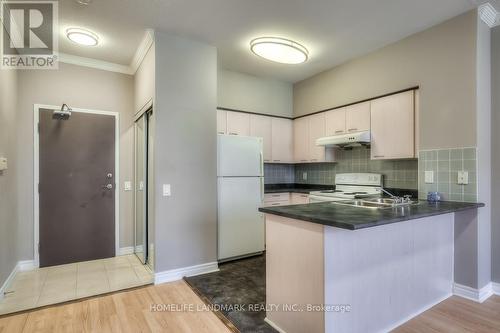 105 - 51 Times Avenue, Markham, ON - Indoor Photo Showing Kitchen With Double Sink