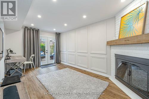 43 Festival Drive, Toronto, ON - Indoor With Fireplace