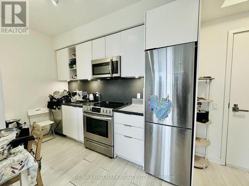 1607 - 30 Ordnance Street, Toronto, ON - Indoor Photo Showing Kitchen With Stainless Steel Kitchen