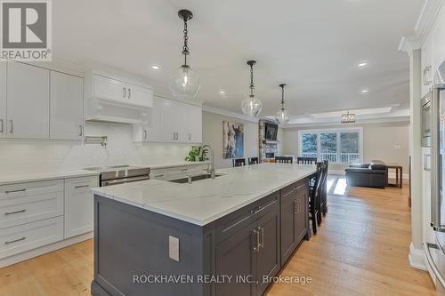 155 Grove Park Drive, Burlington, ON - Indoor Photo Showing Kitchen With Upgraded Kitchen