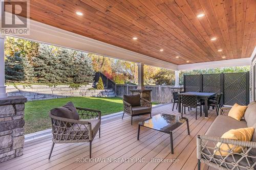 155 Grove Park Drive, Burlington, ON - Outdoor With Deck Patio Veranda With Exterior