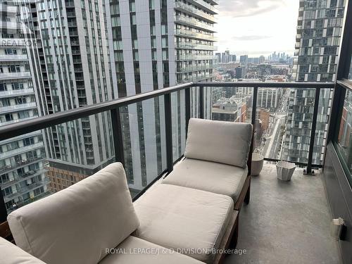 2611 - 290 Adelaide Street W, Toronto, ON - Outdoor With Balcony With Exterior