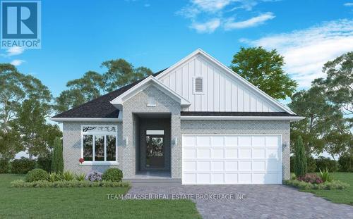 Mauve Option B Elevation - Lot 20 - 79 Allister Drive, Middlesex Centre (Kilworth), ON - Outdoor