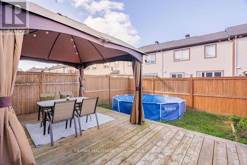 420 Meadowhawk Crescent, Ottawa, ON - Outdoor With Above Ground Pool With Deck Patio Veranda