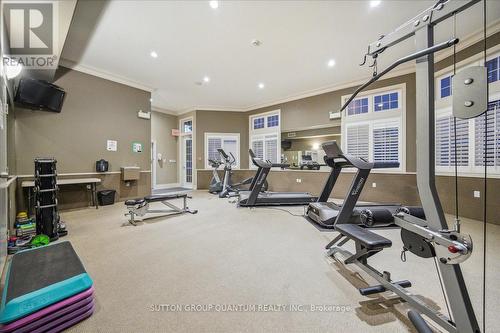 411 - 1370 Main Street E, Milton, ON - Indoor Photo Showing Gym Room