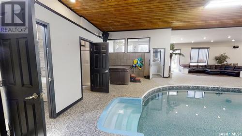 Kindersley Acreage, Kindersley Rm No. 290, SK - Indoor Photo Showing Other Room With In Ground Pool