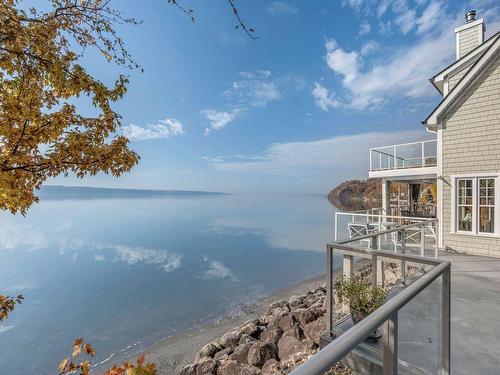 View - 395 Ch. De La Plage-St-Laurent, Saint-Augustin-De-Desmaures, QC - Outdoor With Body Of Water With View