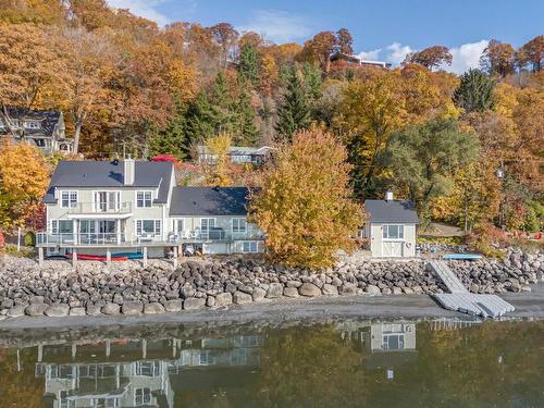 Frontage - 395 Ch. De La Plage-St-Laurent, Saint-Augustin-De-Desmaures, QC - Outdoor With Body Of Water With View