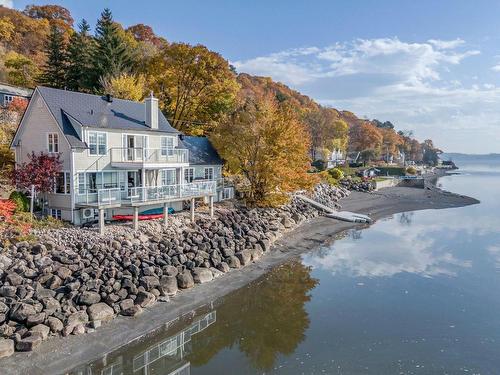 Frontage - 395 Ch. De La Plage-St-Laurent, Saint-Augustin-De-Desmaures, QC - Outdoor With Body Of Water With View