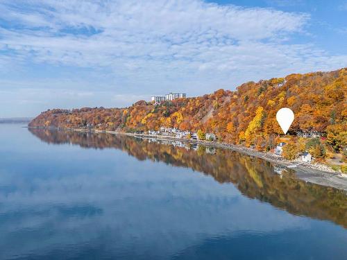 View - 395 Ch. De La Plage-St-Laurent, Saint-Augustin-De-Desmaures, QC - Outdoor With Body Of Water With View