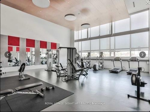 1409-225 Sackville St, Toronto, ON - Indoor Photo Showing Gym Room