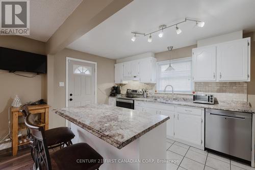 35 Sycamore Street, London, ON - Indoor Photo Showing Kitchen With Upgraded Kitchen