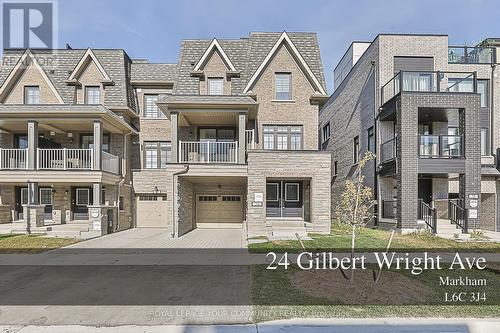 24 Gilbert Wright Avenue, Markham, ON - Outdoor With Facade