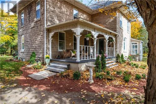 382105 Concession Road 17, Georgian Bluffs, ON - Outdoor With Deck Patio Veranda With Facade