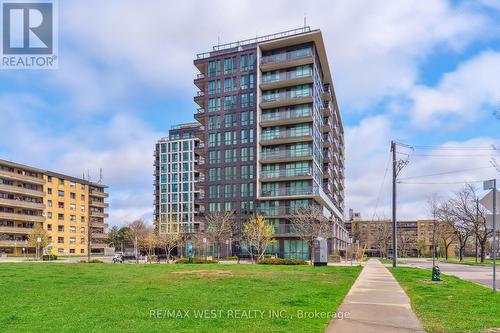 321 - 80 Esther Lorrie Drive, Toronto, ON - Outdoor With Balcony With Facade