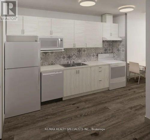 201 - 307 King Street E, Hamilton, ON - Indoor Photo Showing Kitchen With Double Sink