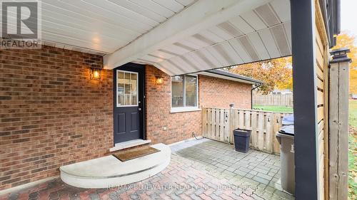 Covered Side Entrance - 64 Market Street, Huron East (Seaforth), ON - Outdoor With Exterior