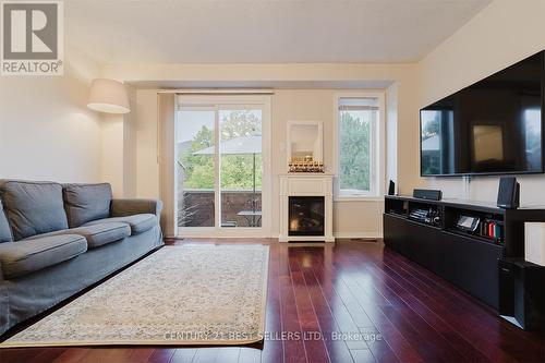 24 - 45 Bristol Road E, Mississauga, ON - Indoor Photo Showing Living Room With Fireplace