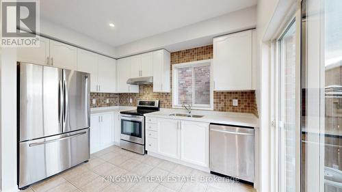 84 Abbotsbury Drive, Brampton, ON - Indoor Photo Showing Kitchen With Stainless Steel Kitchen With Double Sink