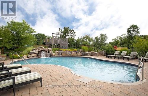 45 Rockmount Crescent, Gravenhurst, ON - Outdoor With In Ground Pool With Deck Patio Veranda With Backyard