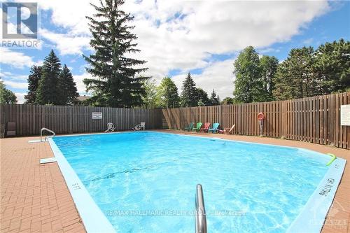 1401 - 1285 Cahill Drive, Ottawa, ON - Outdoor With In Ground Pool With Backyard