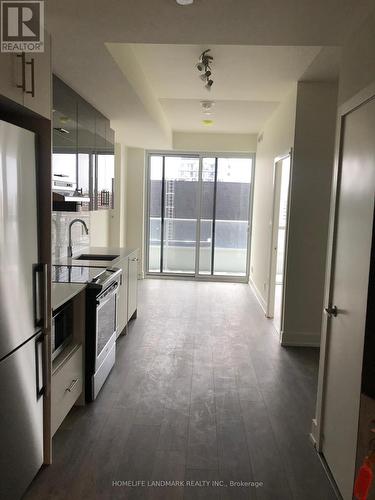 1505 - 180 Fairview Mall Drive, Toronto, ON - Indoor Photo Showing Kitchen With Stainless Steel Kitchen With Upgraded Kitchen